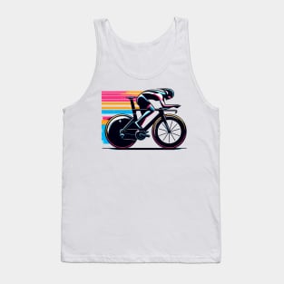 Time trial bicycle Tank Top